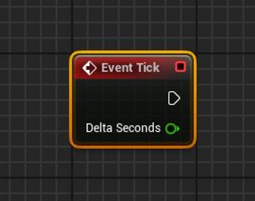 UE5のEvent Tick